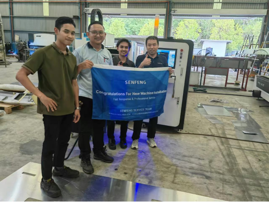 On-Site Installation by SENFENG Engineers