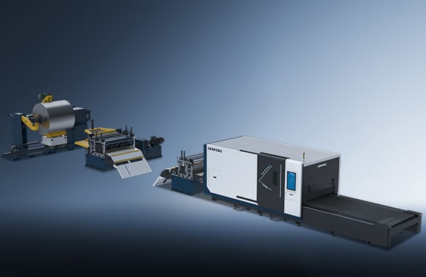 Coil Laser Cutting Machine For 0.6-3mm Steel 1503CH Series