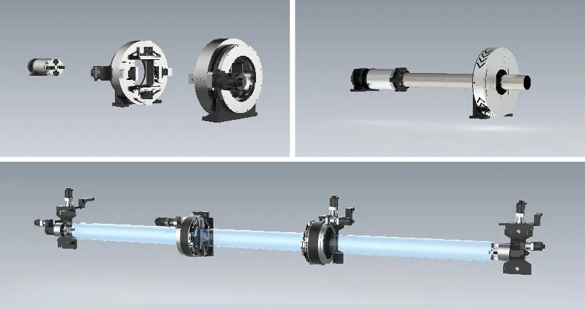 管材レーザー切断機用チャック