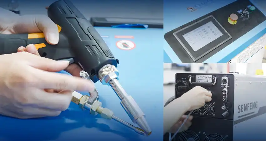 ファイバーレーザー溶接機のメンテナンス